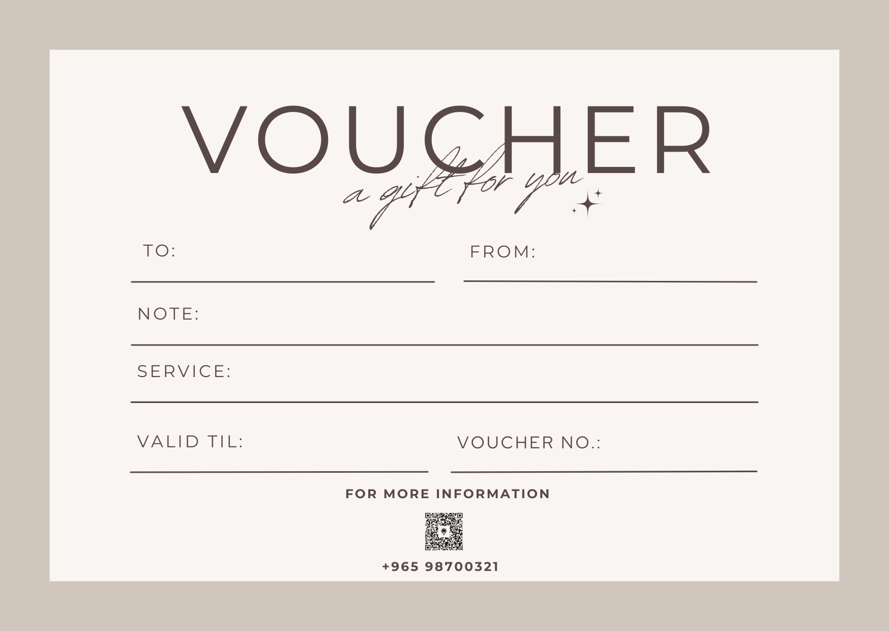 Gift & Glow - Instant WhatsApp Voucher Sent Within 24h