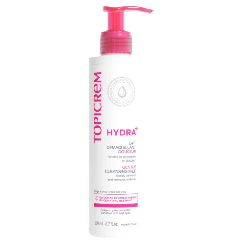 Topicrem HYDRA+ Gentle Cleansing Milk 200ml